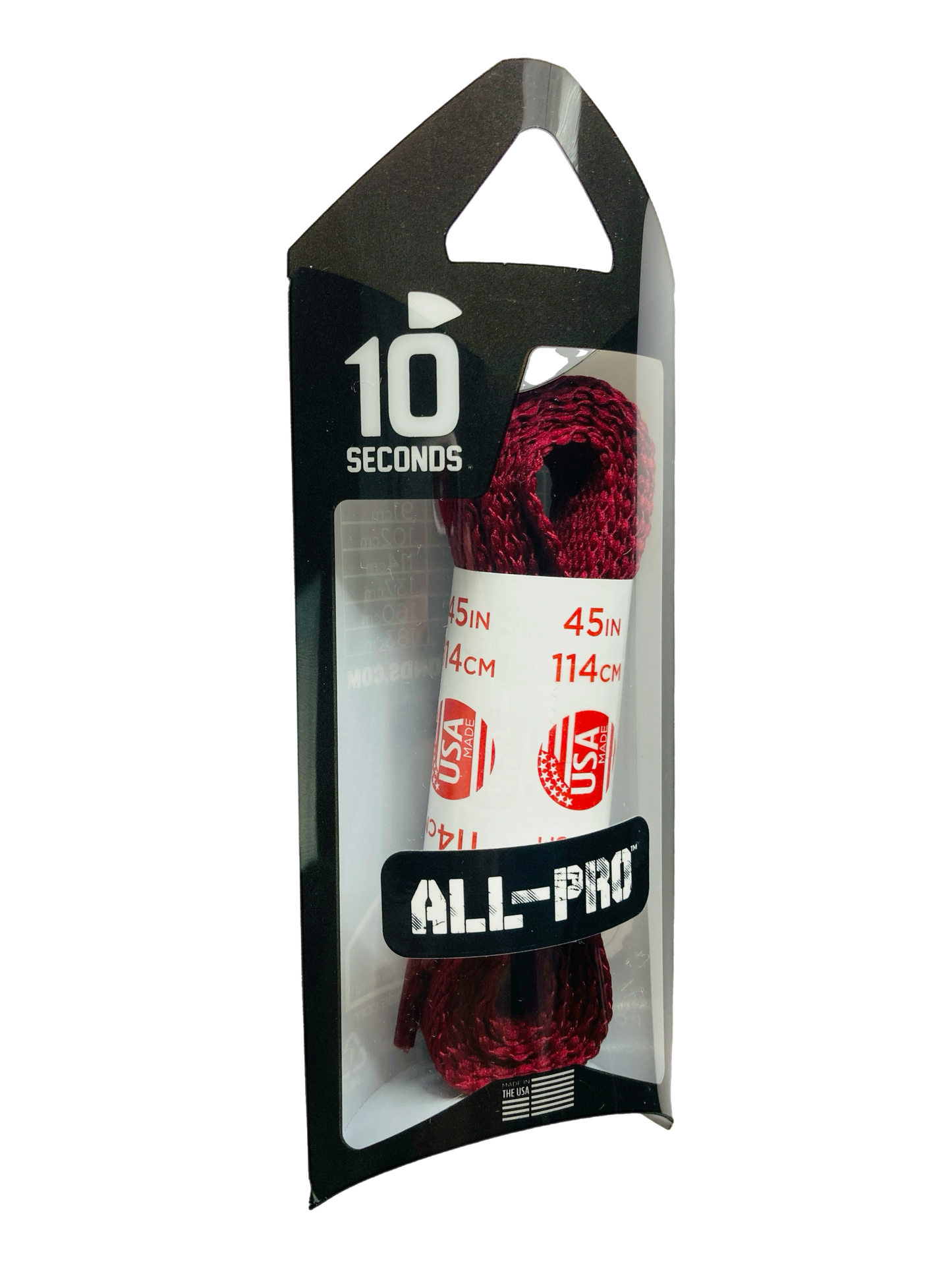 10 Seconds ® #44 Narrow All-Pro Elite™  | Maroon